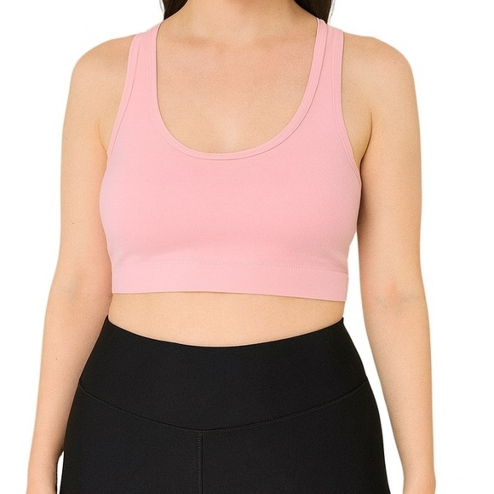 Aerie Light Pink Sports Bra